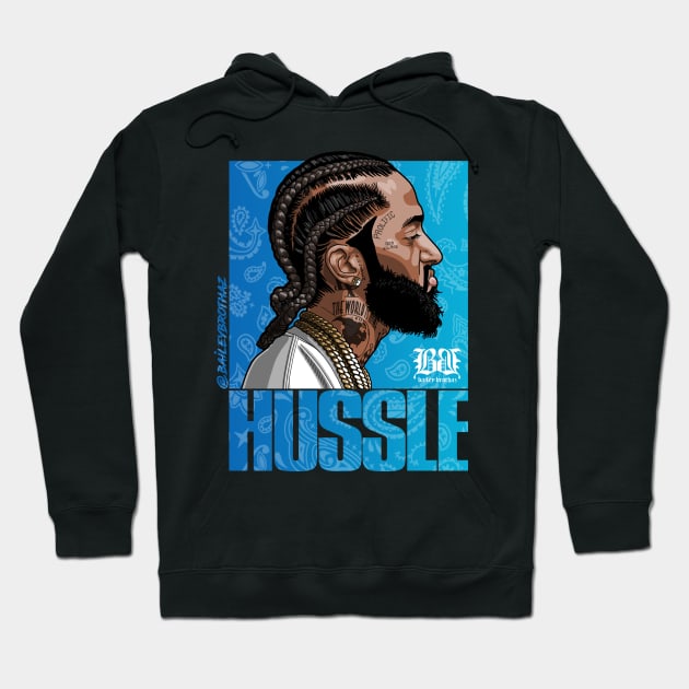 HUSSLE Hoodie by BaileyBrothaz